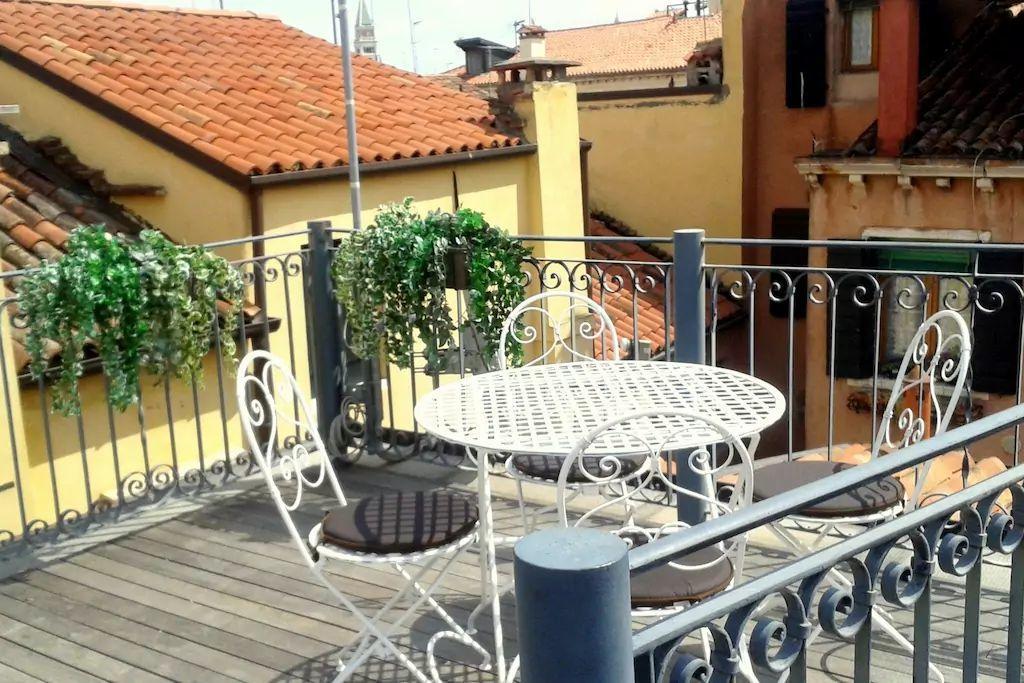 Modern Apartment Venice With Terrace Exterior foto